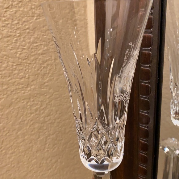 Waterford Crystal Collectible 12 Days of Christmas 1st Edition Champagne flute - Picture 5 of 6